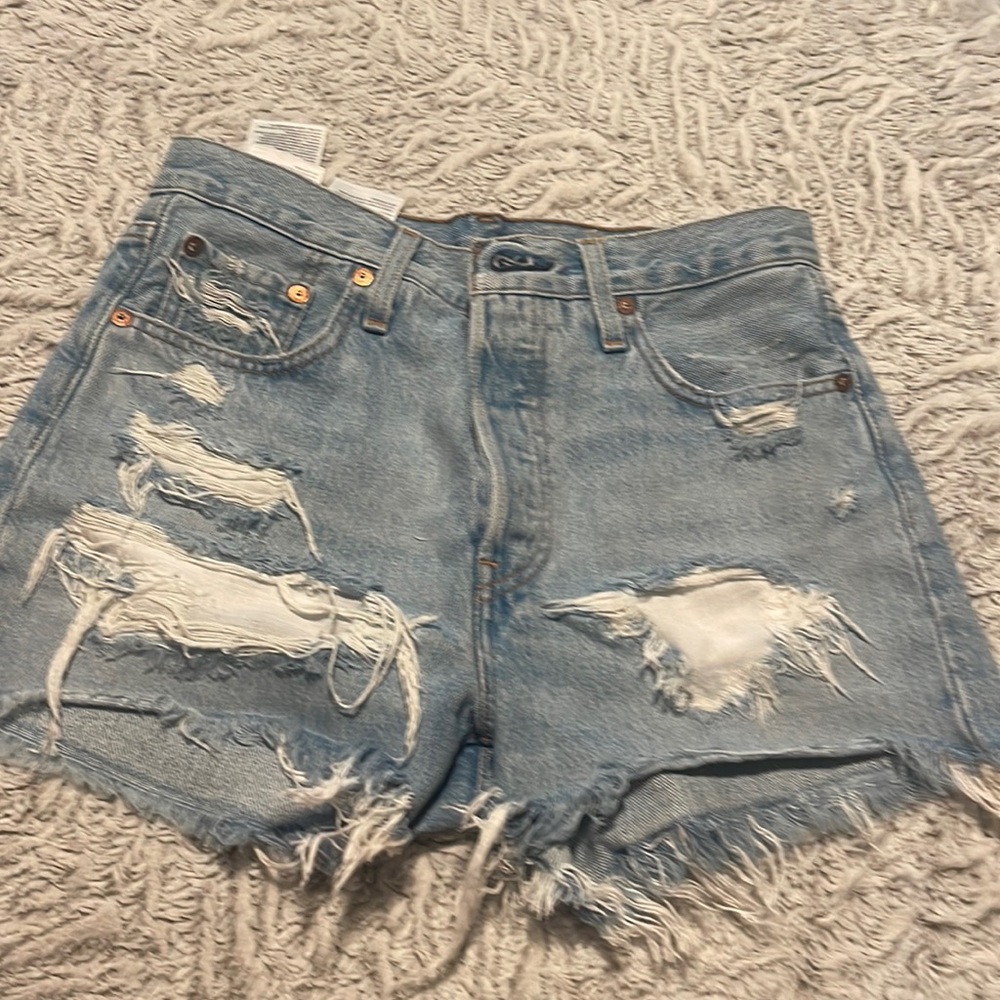 Levi denim shorts